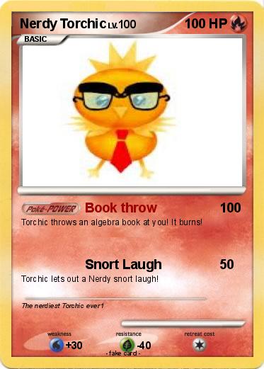 Pokemon Nerdy Torchic