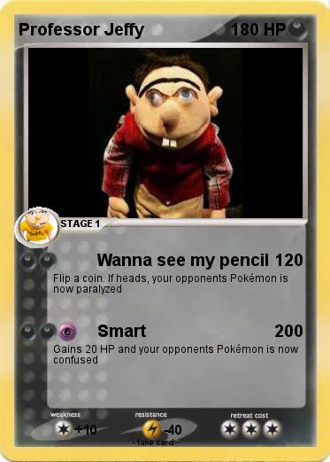 Pokemon Professor Jeffy