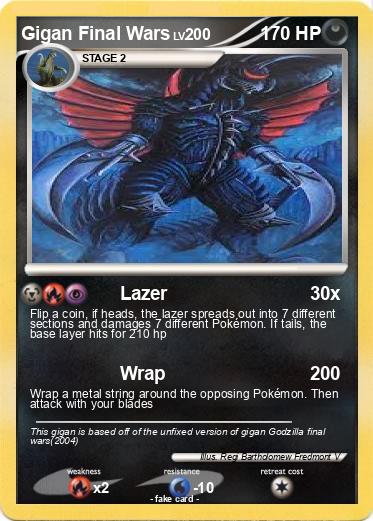Pokemon Gigan Final Wars
