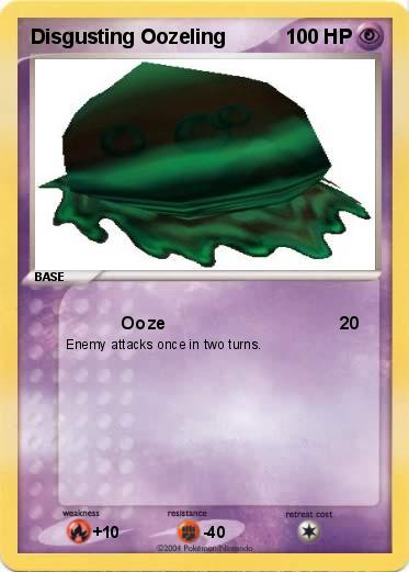 Pokemon Disgusting Oozeling