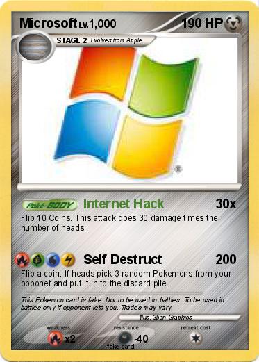 Pokemon Microsoft