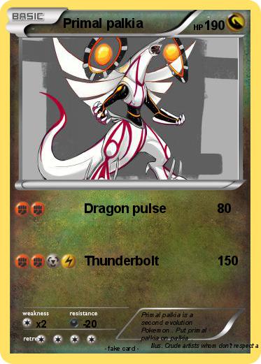 Pokemon Primal palkia