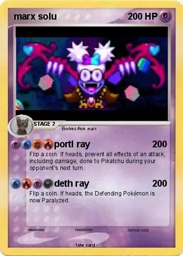 Pokemon marx solu