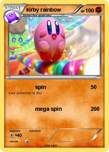 Pokemon kirby rainbow