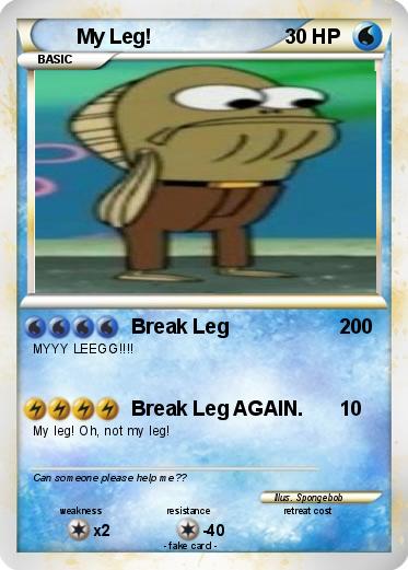 Pokemon My Leg!