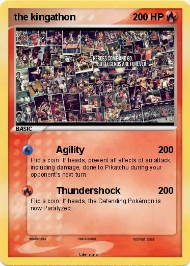 Pokemon the kingathon
