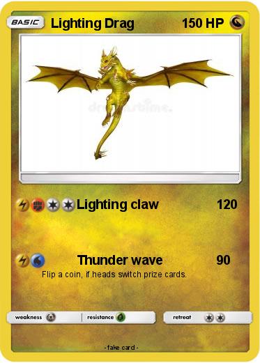 Pokemon Lighting Drag