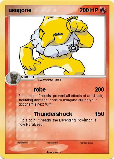 Pokemon asagone