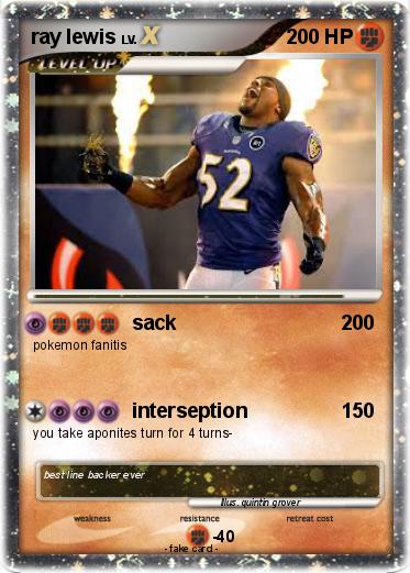 Pokemon ray lewis