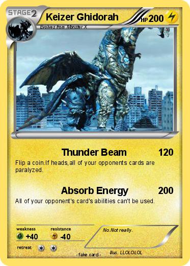 Pokemon Keizer Ghidorah