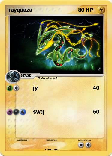 Pokemon rayquaza