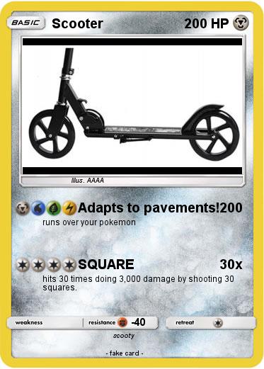 Pokemon Scooter