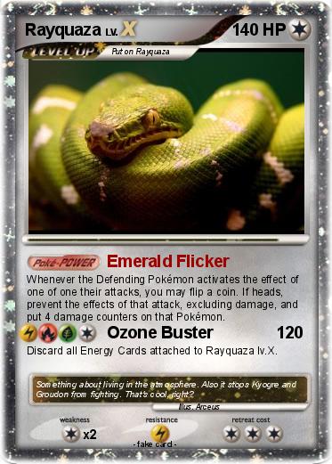 Pokemon Rayquaza