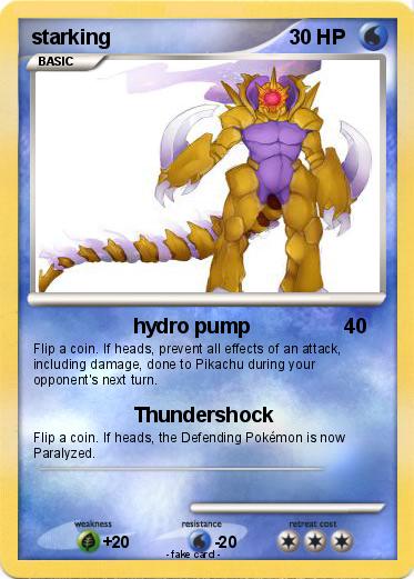Pokemon starking