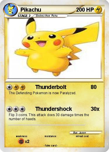 Pokemon Pikachu