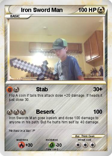 Pokemon Iron Sword Man