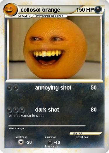 Pokemon collosol orange