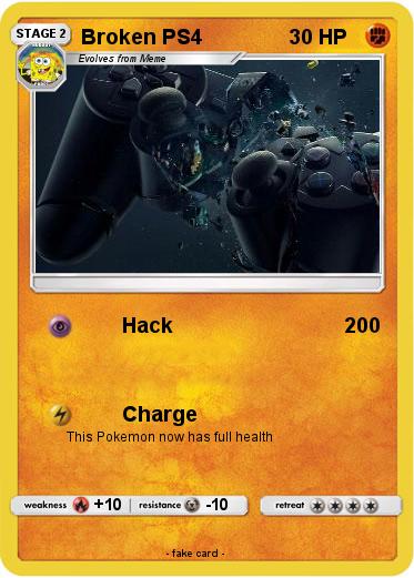 Pokemon Broken PS4
