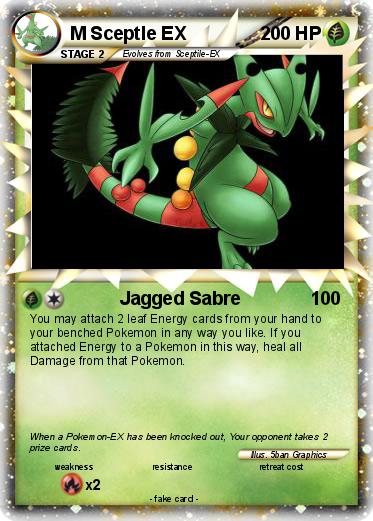 Pokemon M Sceptle EX