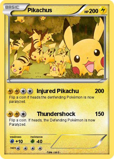 Pokemon Pikachus