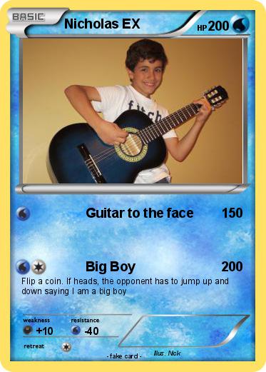 Pokemon Nicholas EX