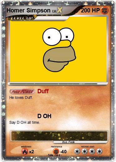 Pokemon Homer Simpson