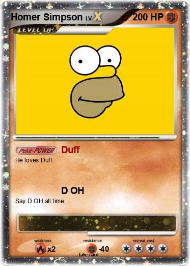 Pokemon Homer Simpson
