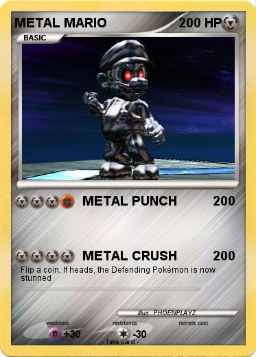 Pokemon METAL MARIO