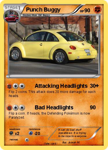 Pokemon Punch Buggy
