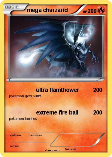 Pokemon mega charzarid