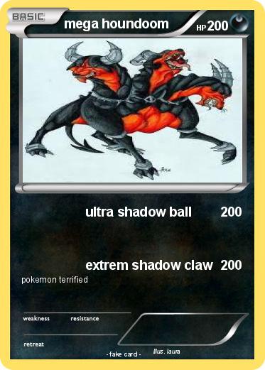 Pokemon mega houndoom