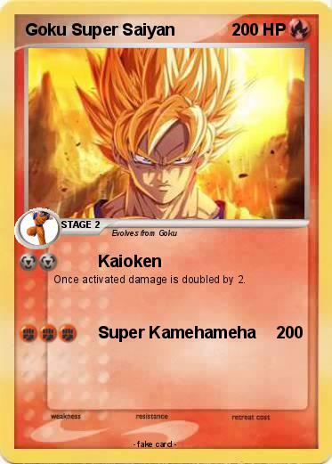 Pokemon Goku Super Saiyan