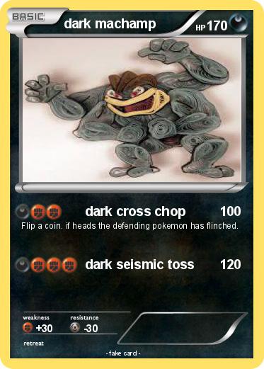 Pokemon dark machamp