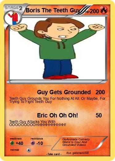 Pokemon Boris The Teeth Guy