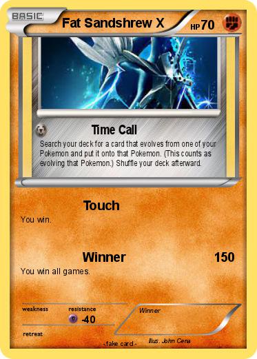 Pokemon Fat Sandshrew X