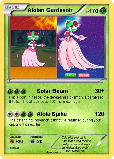 Pokemon Alolan Gardevoir