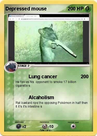Pokemon Depressed mouse