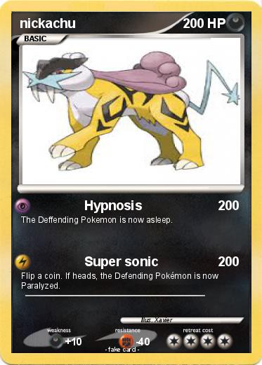 Pokemon nickachu