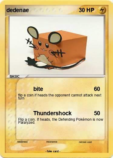 Pokemon dedenae