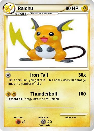 Pokemon Raichu