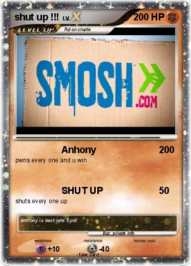 Pokemon shut up !!!
