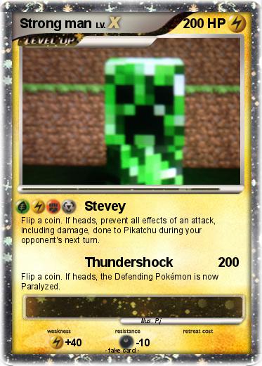 Pokemon Strong man