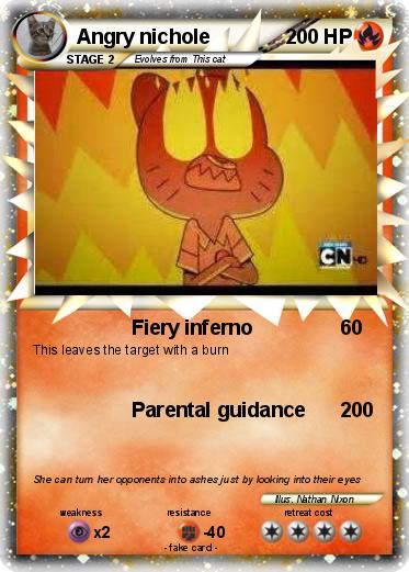Pokemon Angry nichole