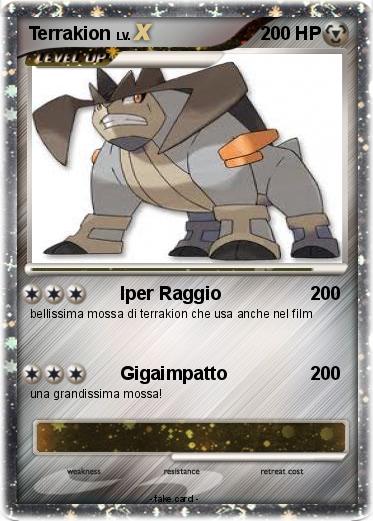 Pokemon Terrakion