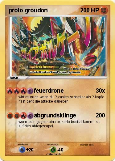 Pokemon proto groudon