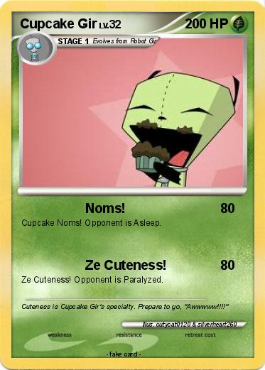Pokemon Cupcake Gir