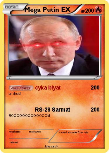 Pokemon Mega Putin EX