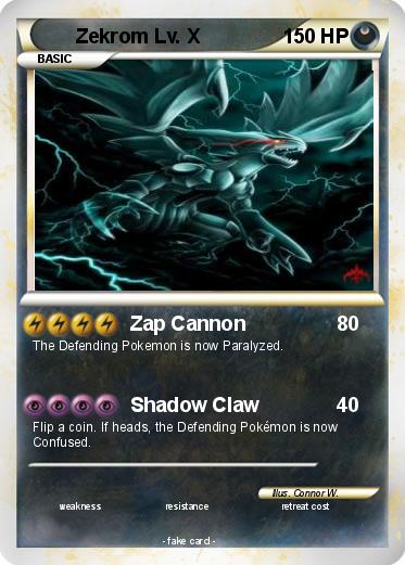 Pokemon Zekrom Lv. X