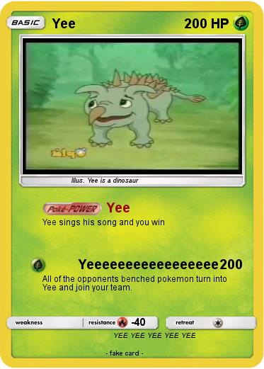 Pokemon Yee