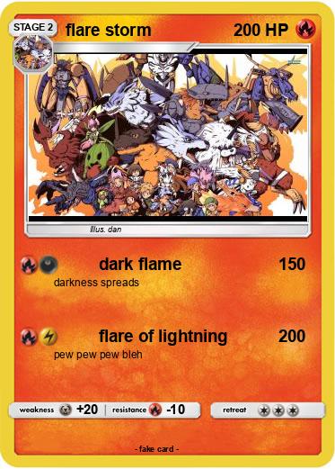 Pokemon flare storm